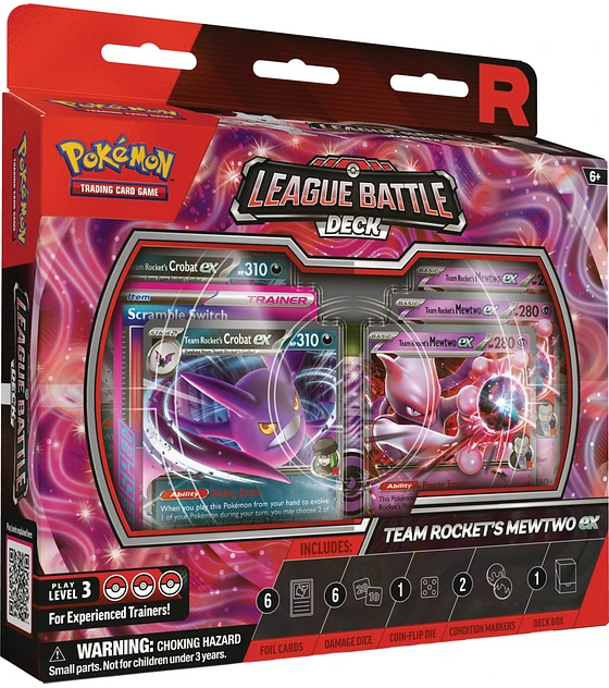 Team Rocket's-Mewtwo EX league battle deck