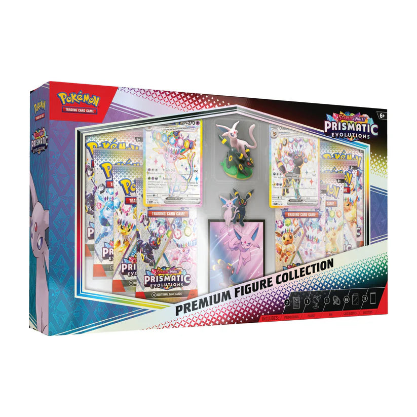 Pokemon TCG Pristmatic Evolutions Premium Figure Collection – Scarlet & Violet