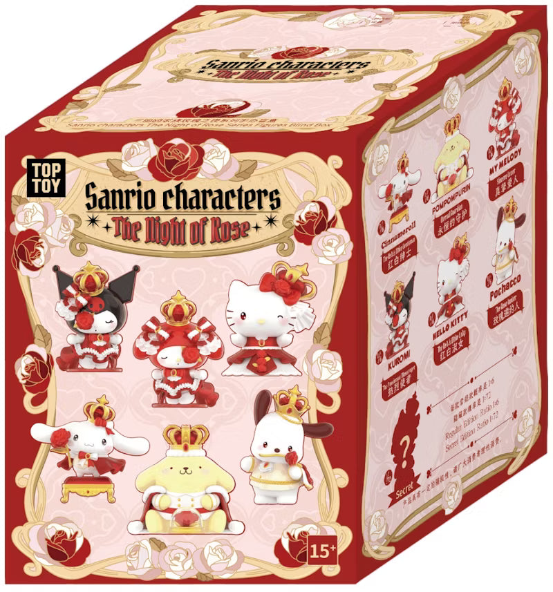 Blind box- Sanrio character- The night of rose- 1 al azar
