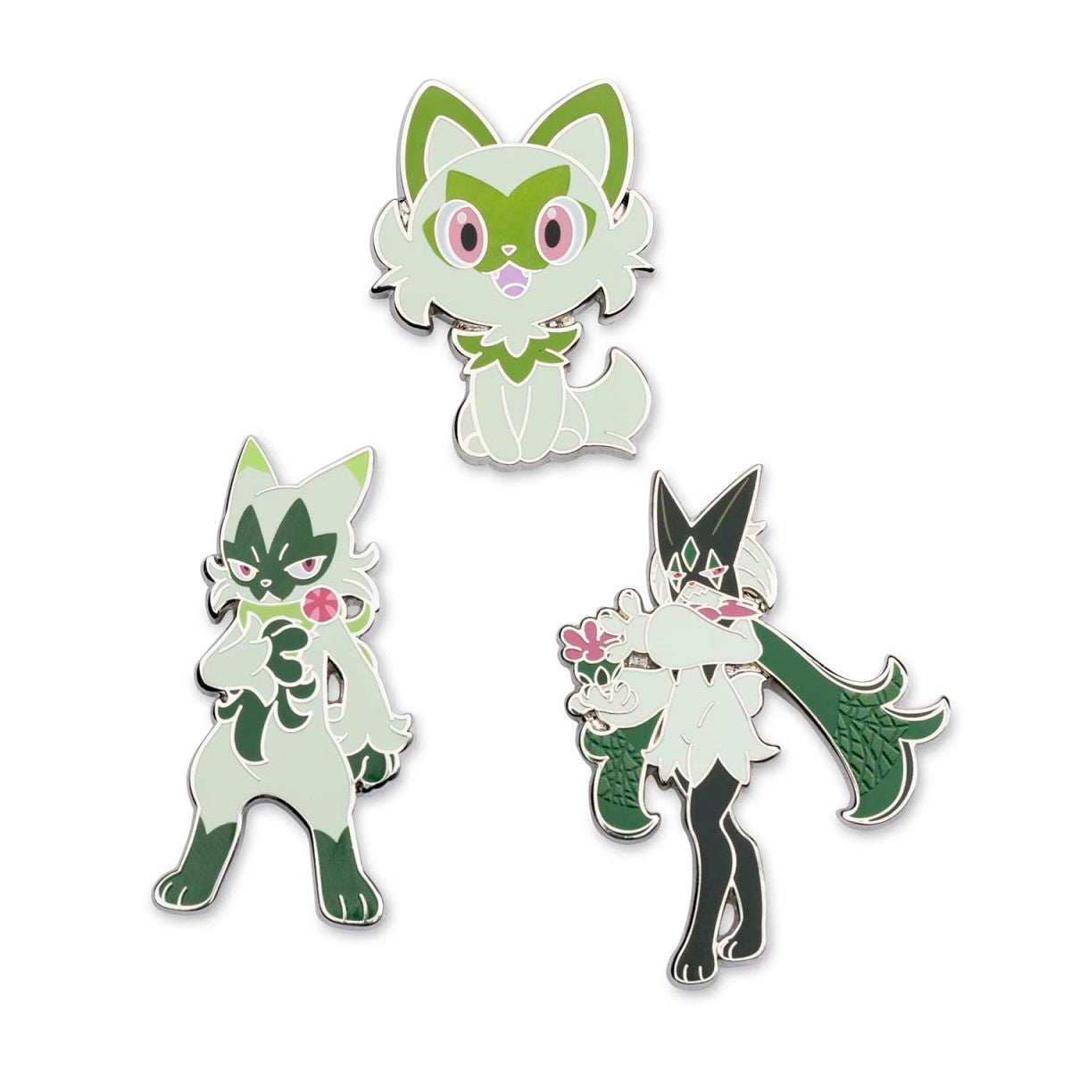 Pin Pokémon center- Linea evolutiva Sprigatito