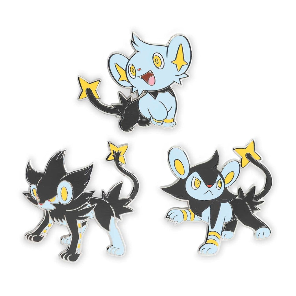 Pin Pokémon center- Linea evolutiva Shinx