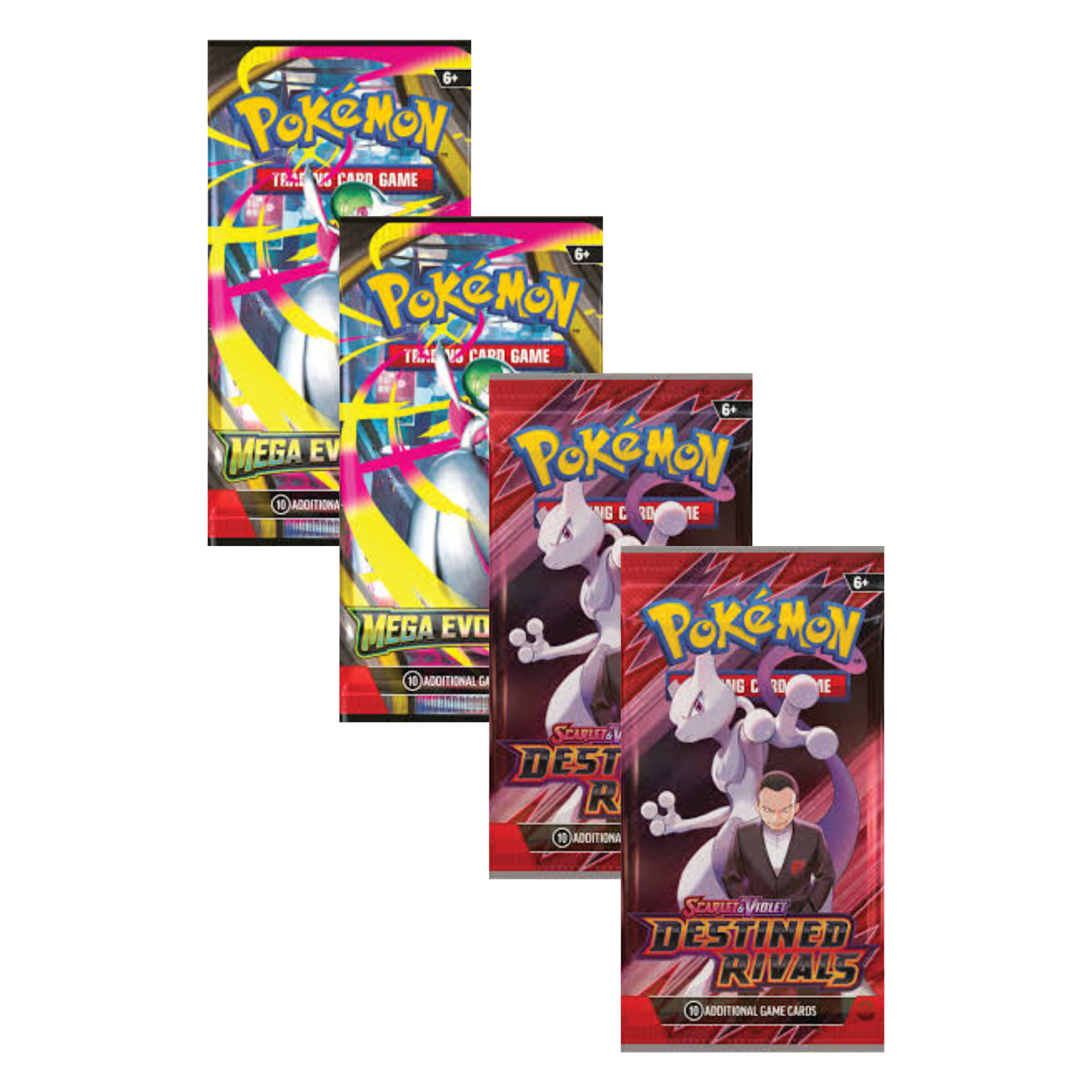 Booster Packs - Set de 4 - Ingles
